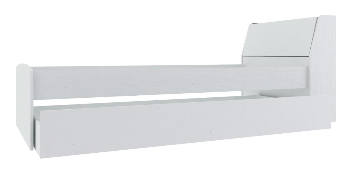 Hermoso Conjunto De Cama Marinera Con Baúl Portaobjetos!! - Blanco