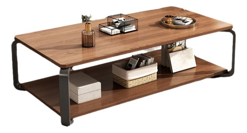 Mesa Ratona Central Living Estilo Industrial - - Imagen 2