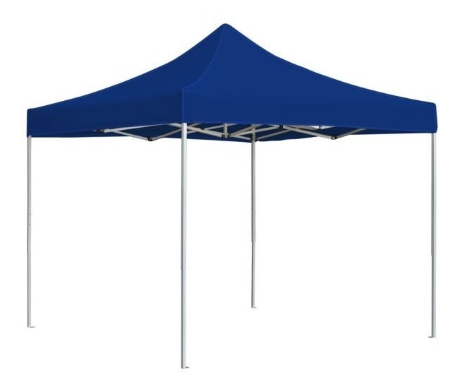 Gazebo 2x2 Toldo Carpa Comedor Jardín - Azul