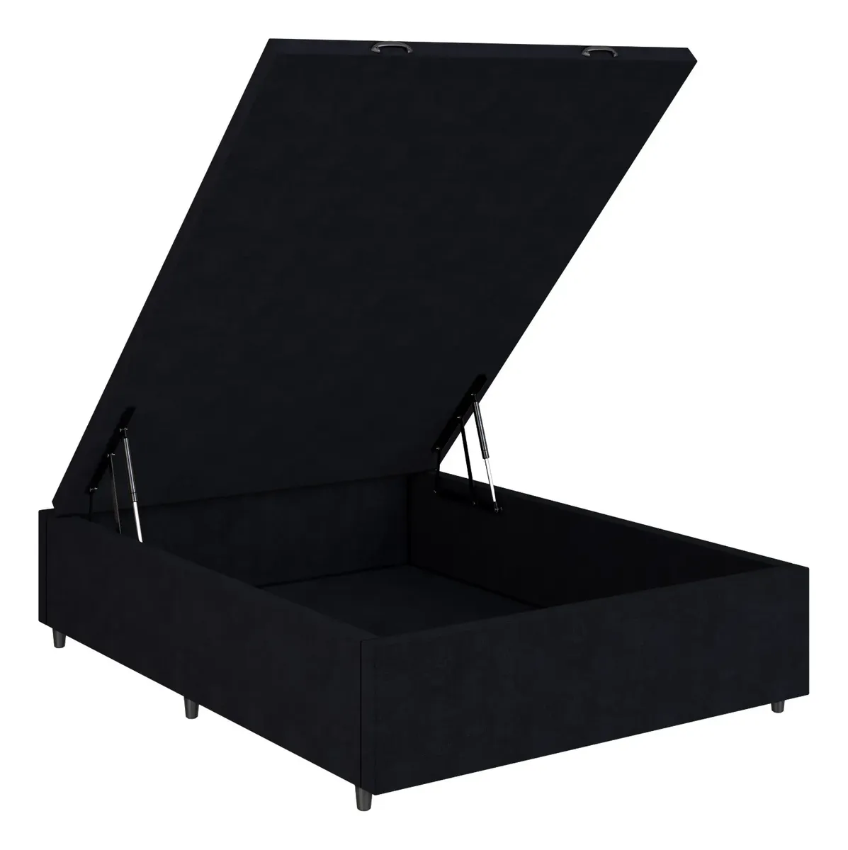 Cama Box Base Baúl Matrimonial Dormitorio 2 Plazas - Imagen 4